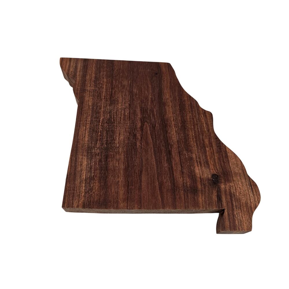 Solid Wood "Missouri" State Plaque, Size 7"h